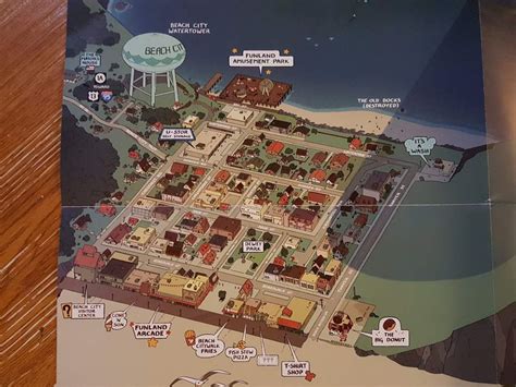 New Beach City map .